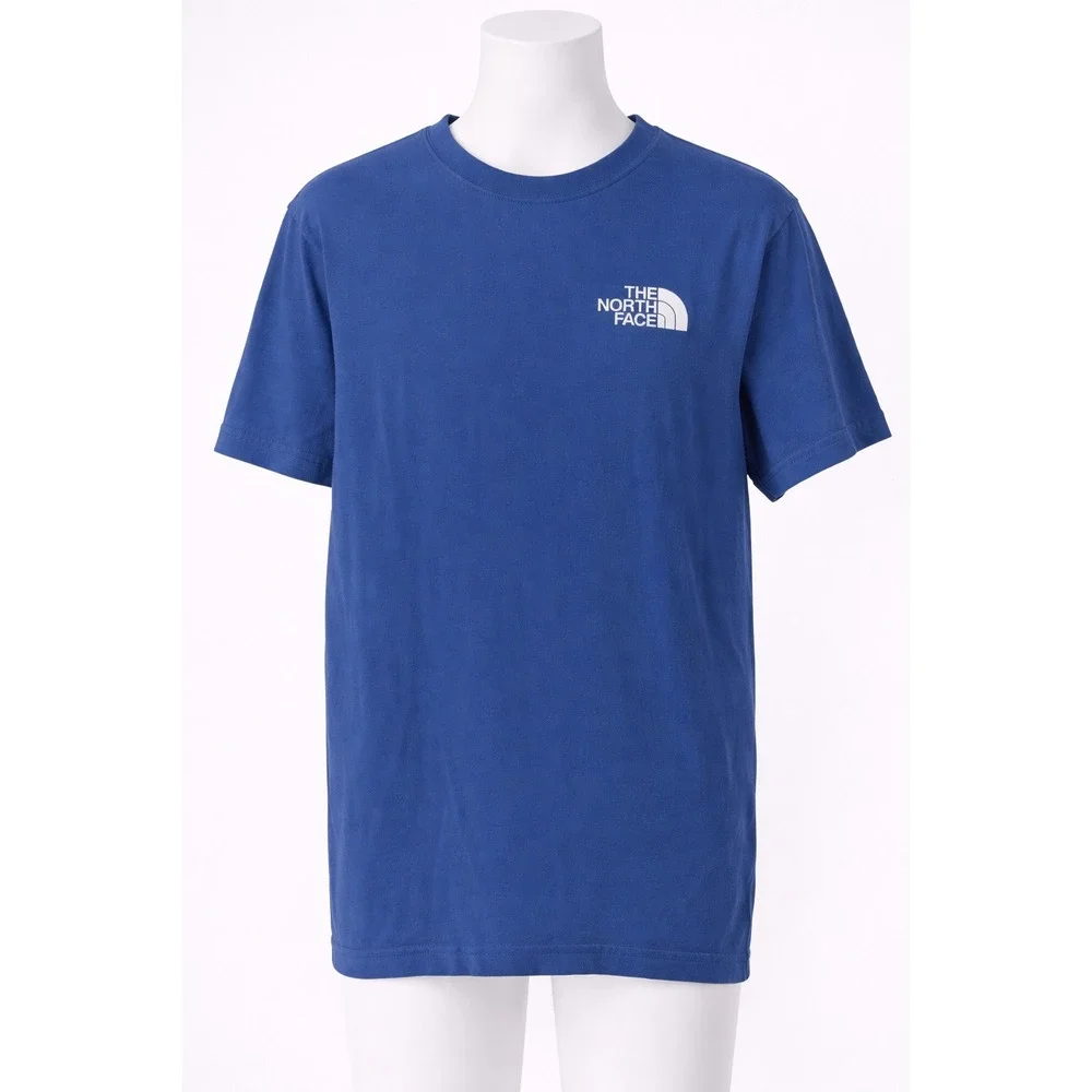 The North Face Mens‎ Circular Design Graphic T-Shirt Blue Small